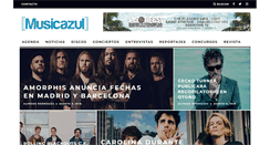 Desktop Screenshot of musicazul.com